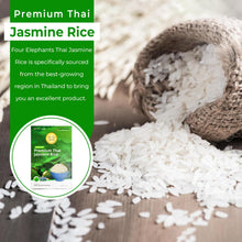 Load image into Gallery viewer, Four Elephants Premium Thai Hom Mali Jasmine Rice