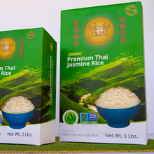 Load image into Gallery viewer, Non GMO Organic Thai Jasmine Rice
