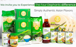 Four Elephants Premium 25 Pounds Jasmine Rice Certified Non-GMO