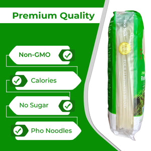 3MM Rice Stick Noodles (Authentic) | Pack of 3