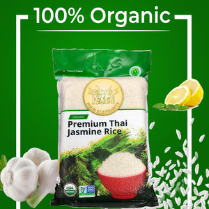 Organic Thai Jasmine Rice 20lb